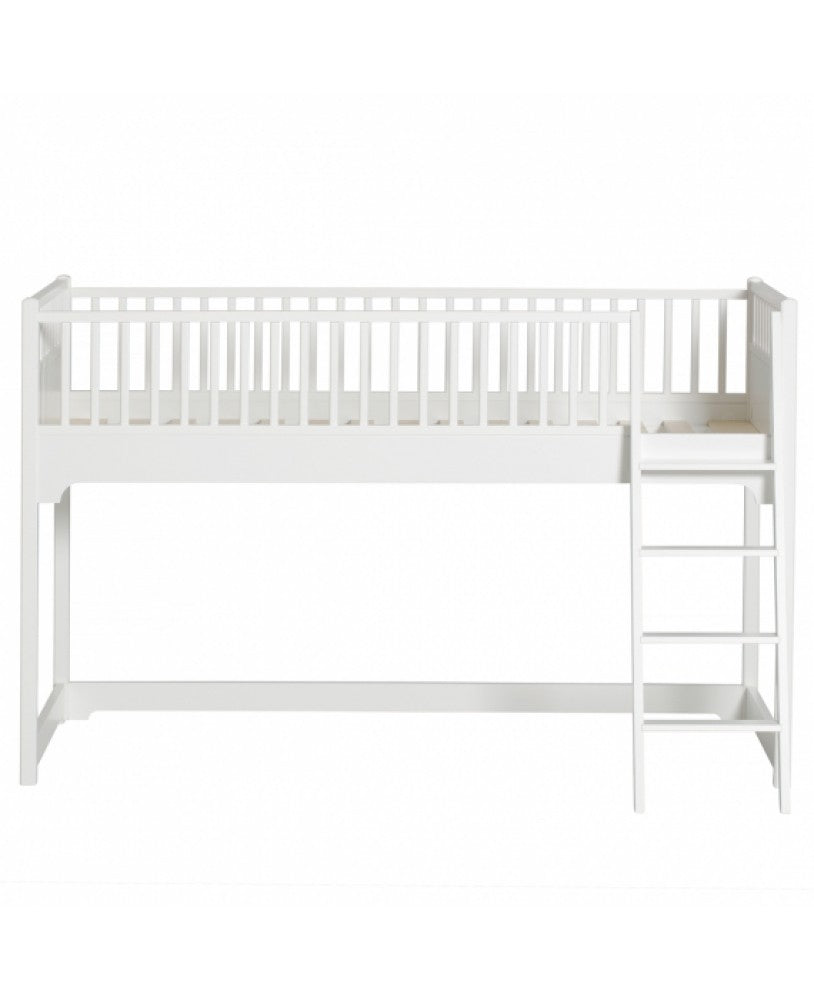 Cama Loft Baixo Seaside, Branco - Maria do Mar
