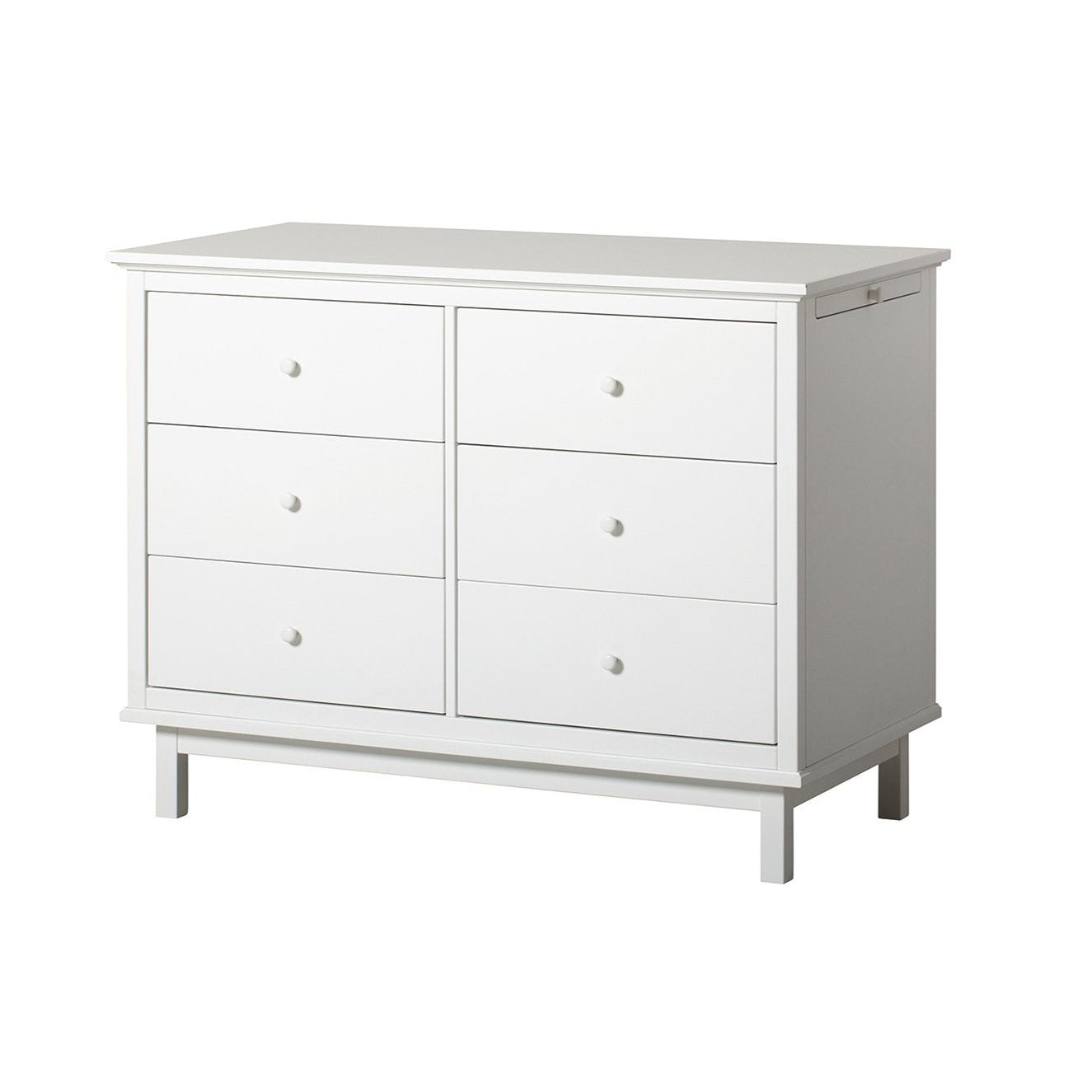 Seaside Chest of 6 Drawers, White