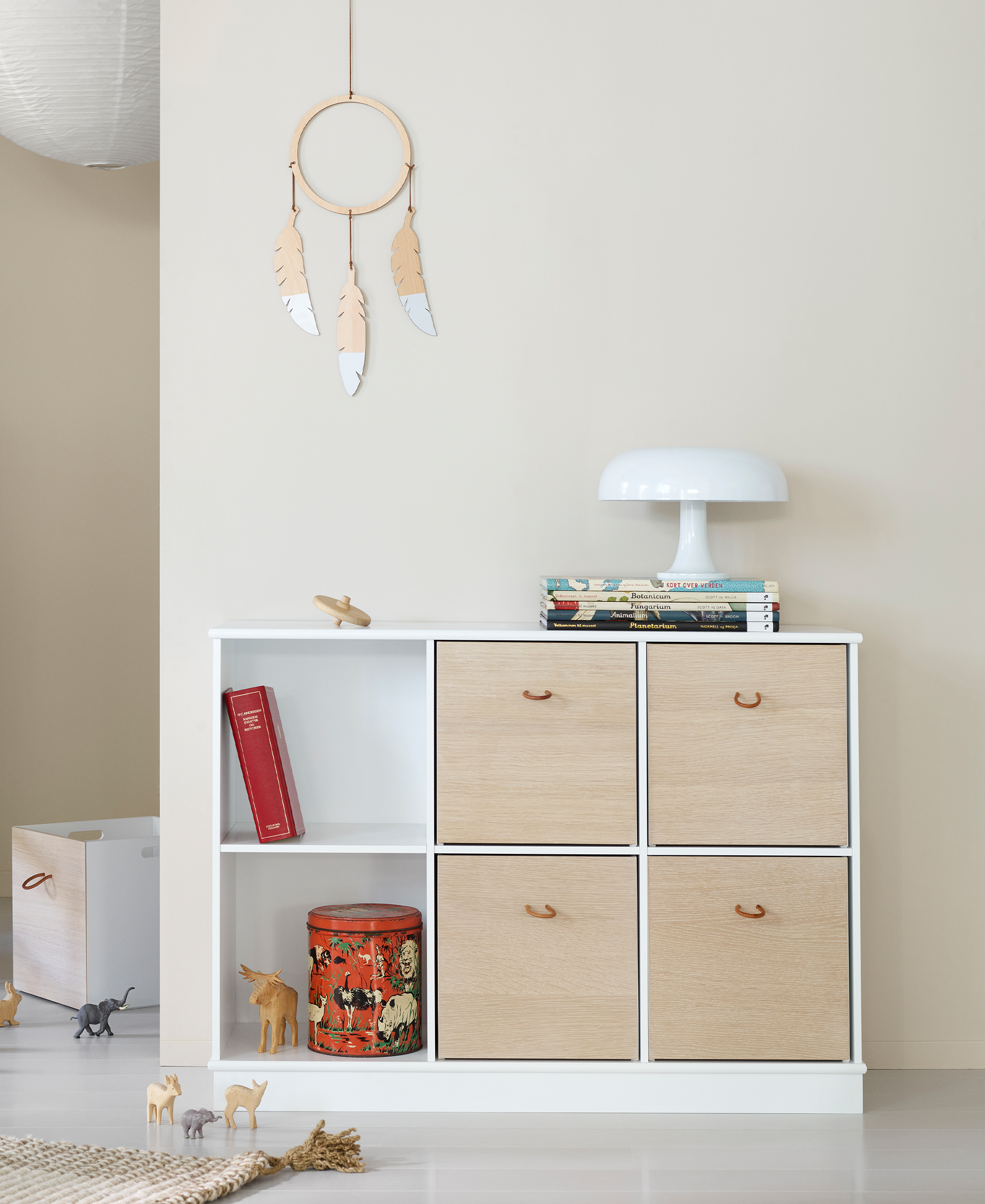 Estante Wood Horizontal 5x2 com Base - Maria do Mar