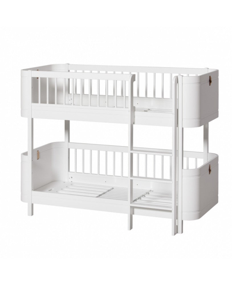 Beliche Baixo Wood Mini+, Branco - Maria do Mar