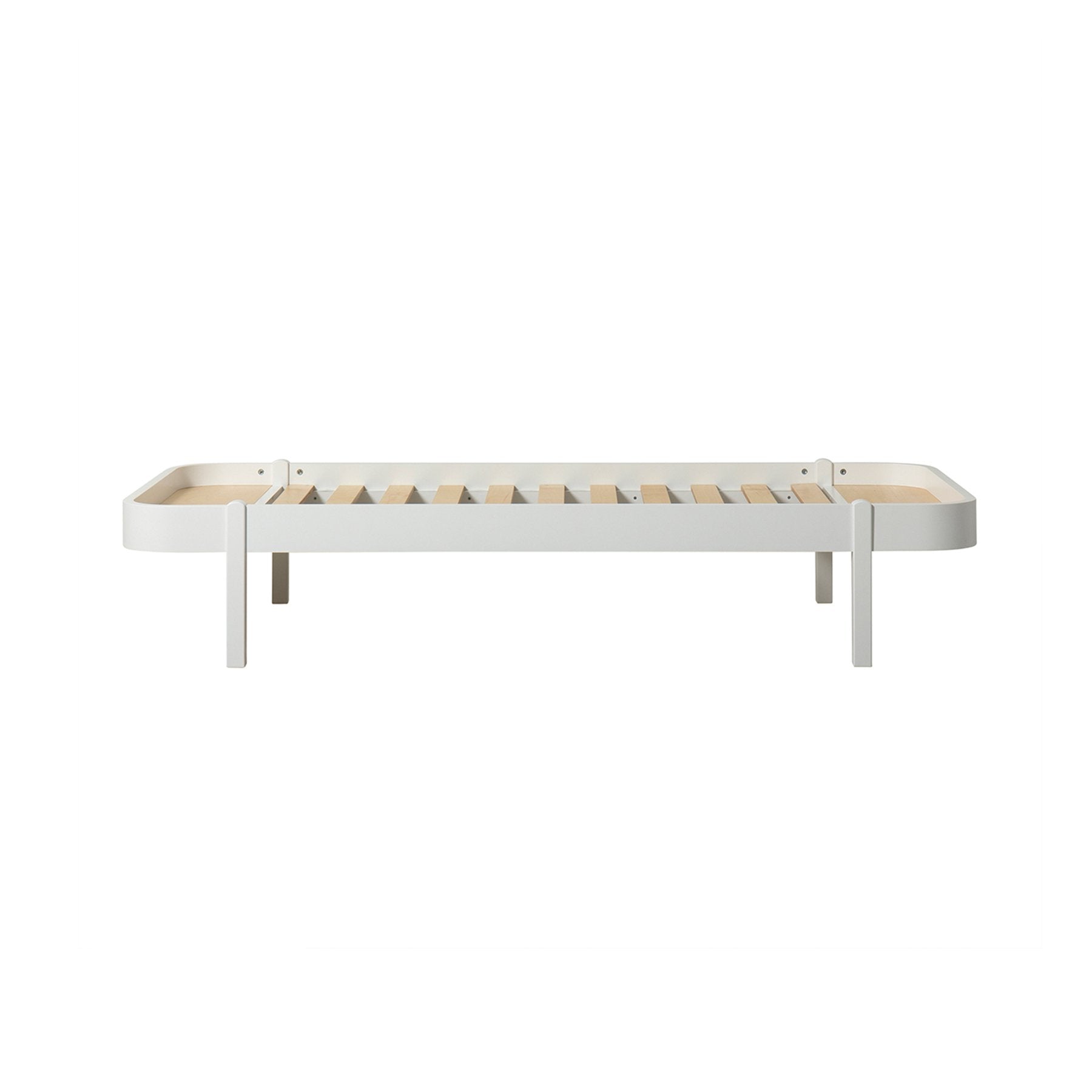 Cama Wood Lounger 90x200, Branco