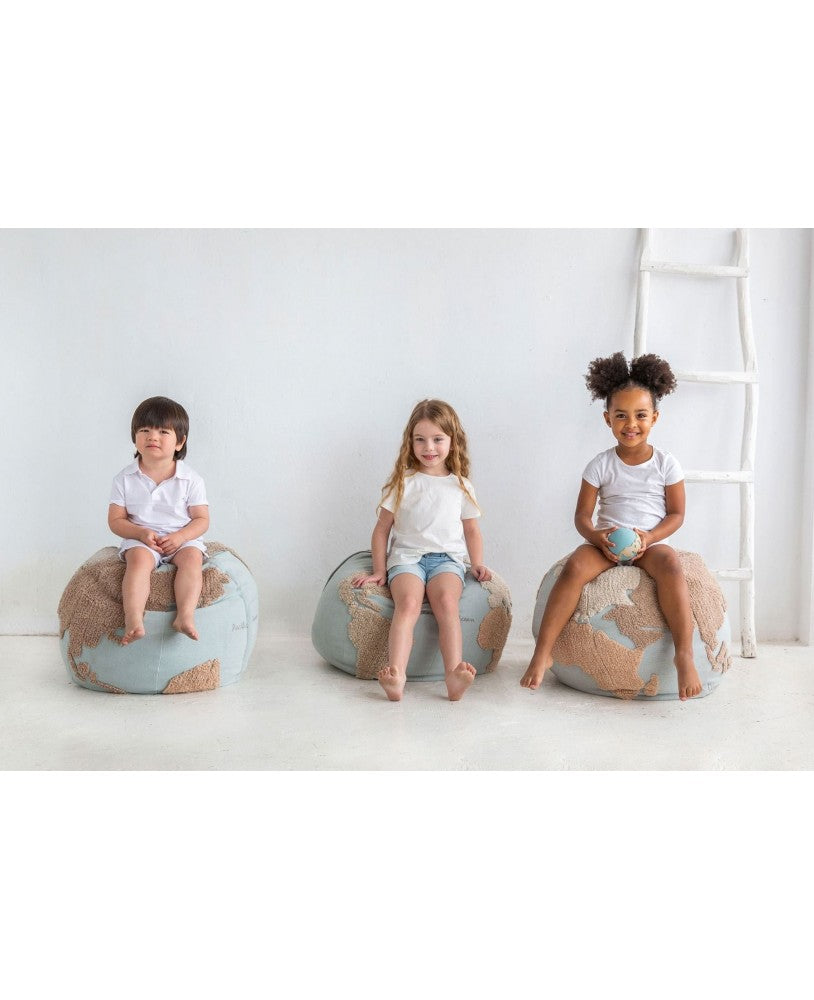 Pouf World Map