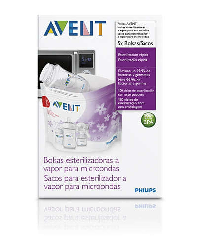 Sacos para Esterilizar a vapor no Microondas