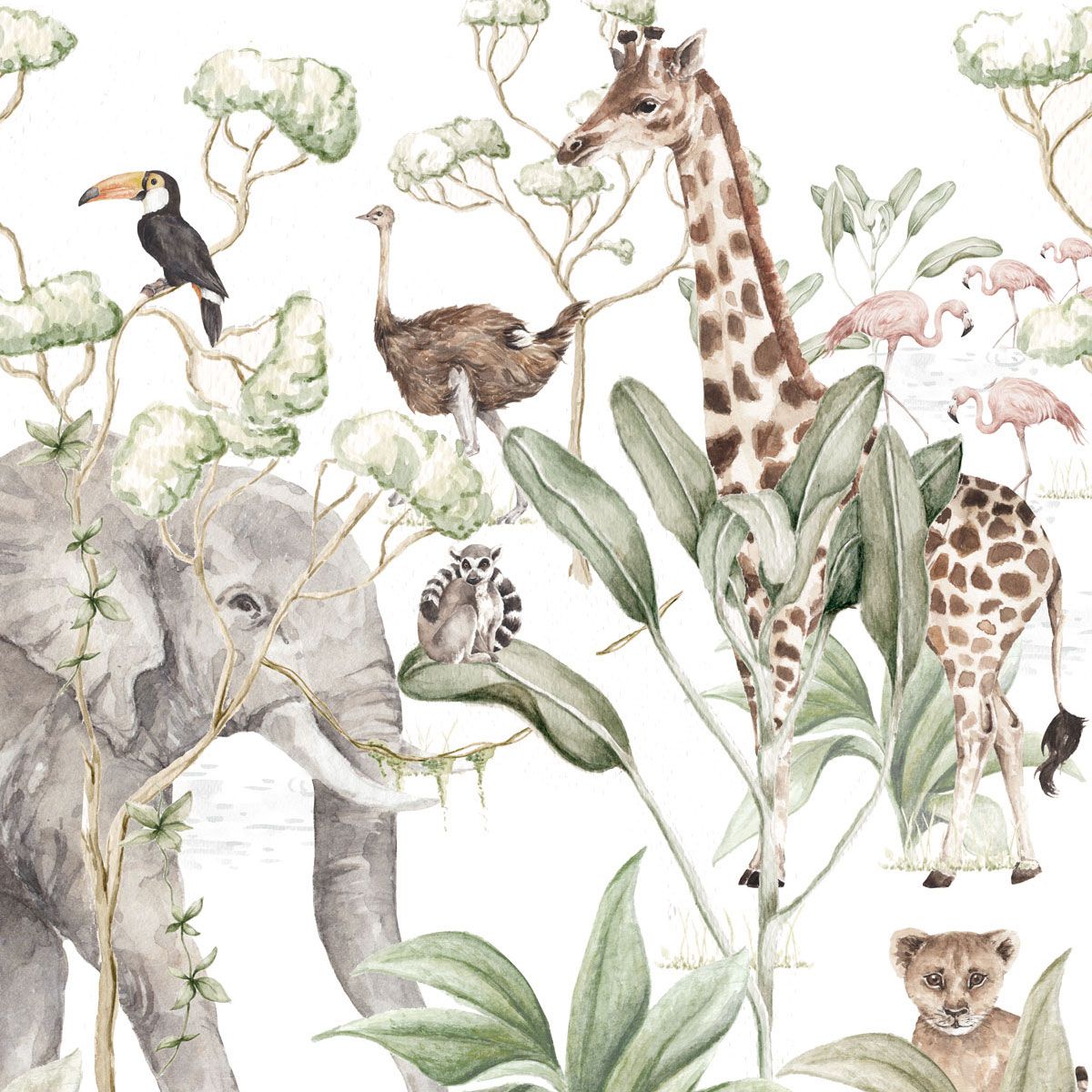 Papel de Parede Savanna