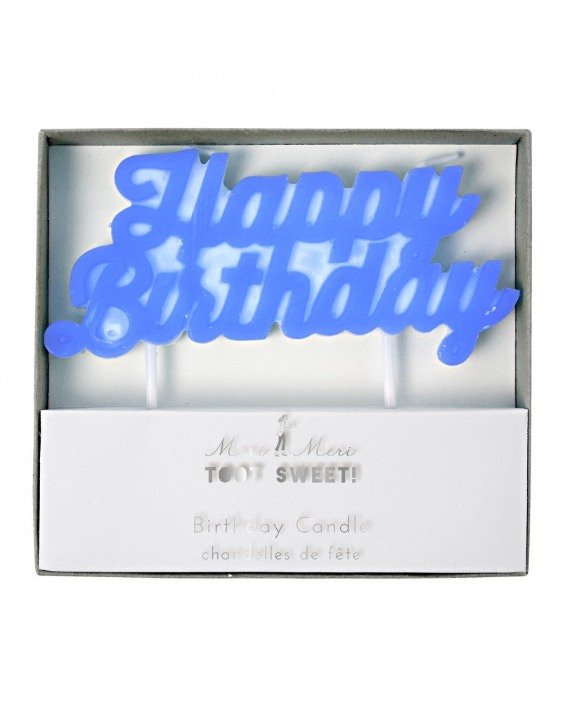 Vela "Happy Birthday"