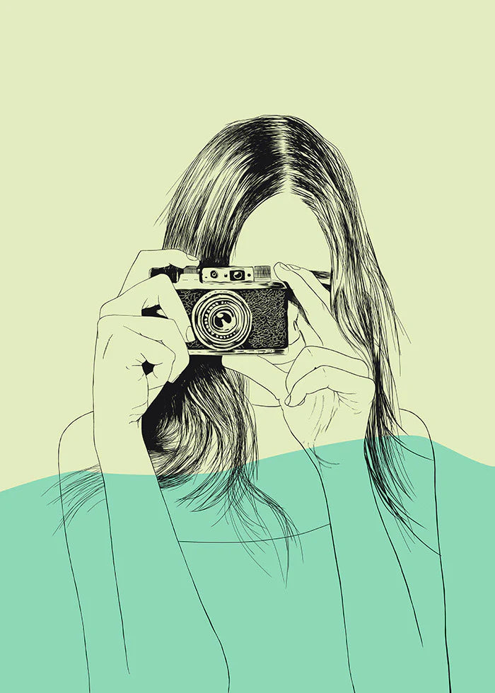 Ilustração Woman Color 11