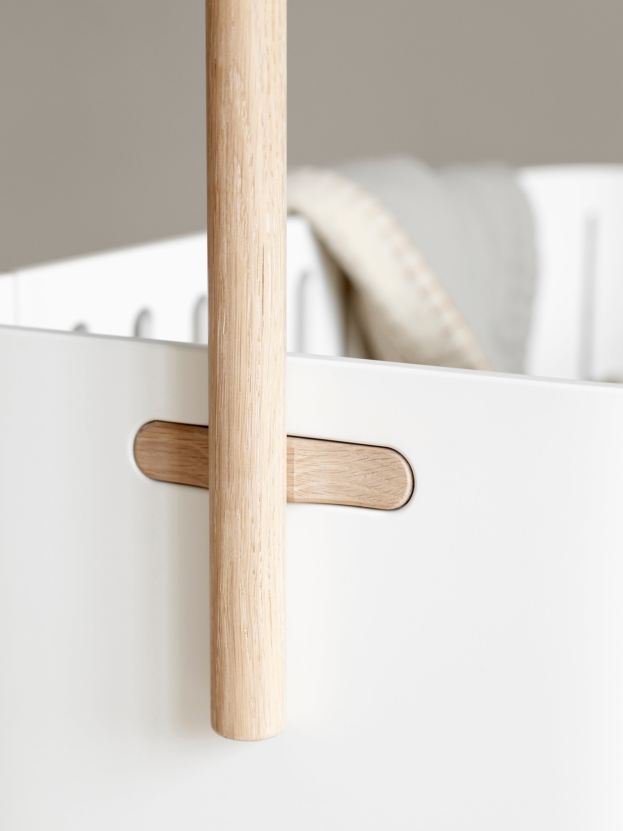 Dossel para Berço Co-sleeper, Branco - Maria do Mar