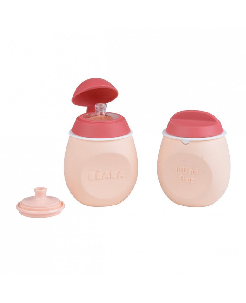 Conjunto 2 Copos Babysqueez, Cor-de-rosa