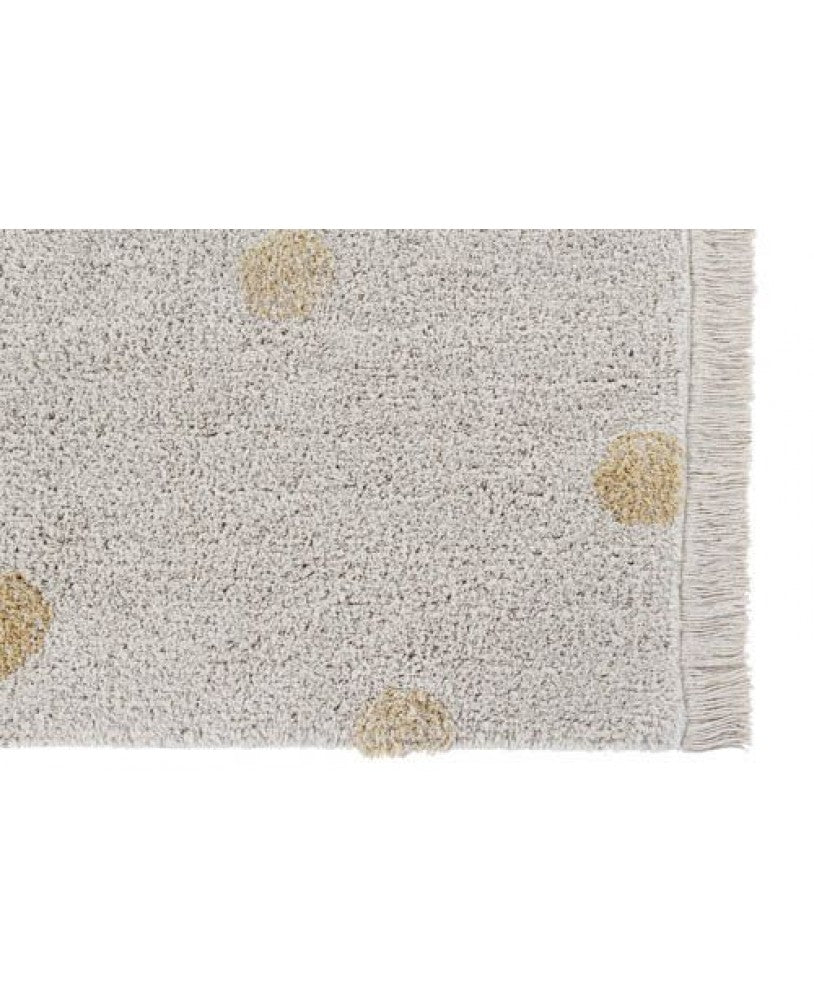 Hippy Dots Natural Washable Rug