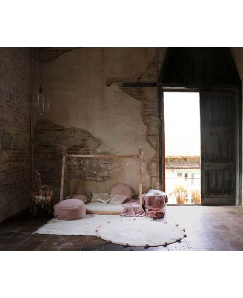 Hippy Dots Natural Washable Rug