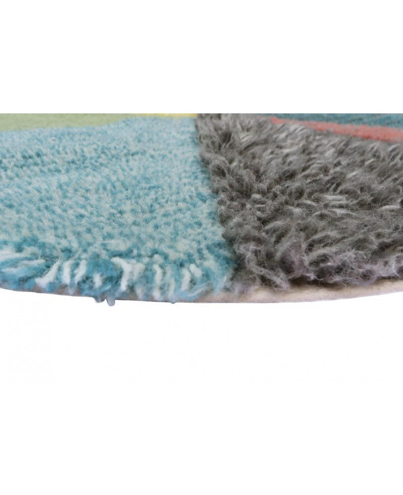 Wool Washable Mat, Pie Chart