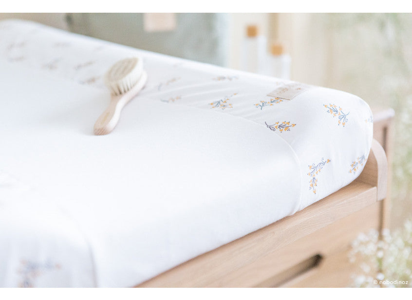 Calma Flore Diaper Changing Mattress Cover