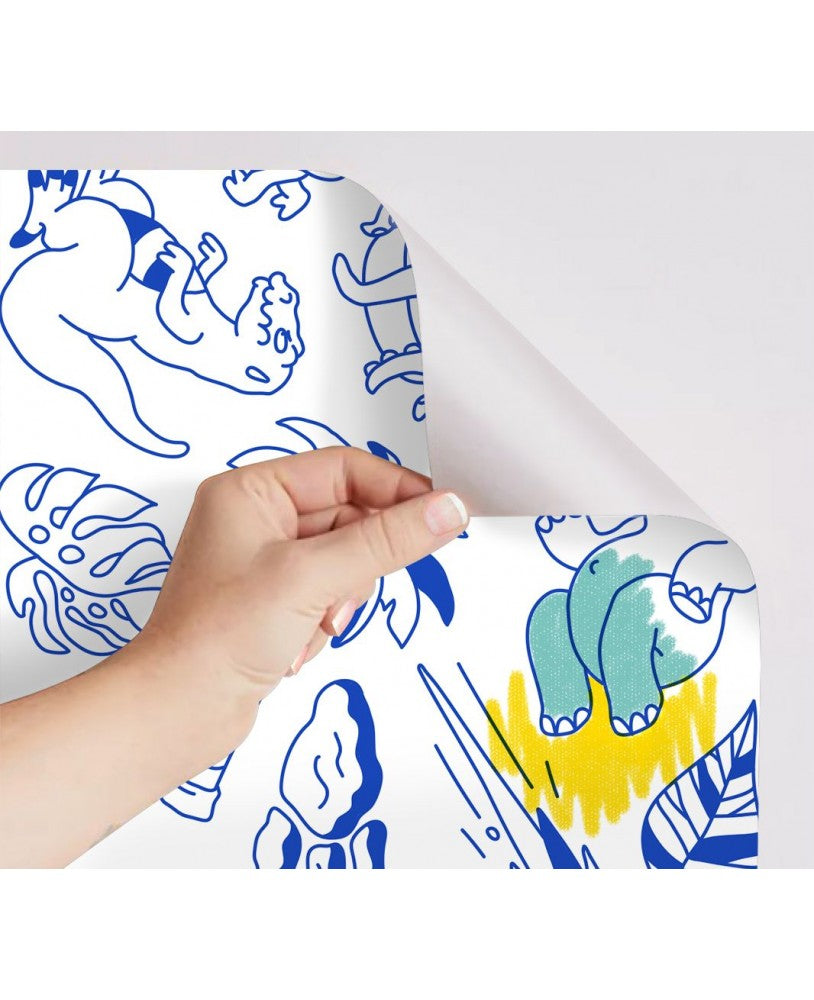 Adhesive Roll for Coloring