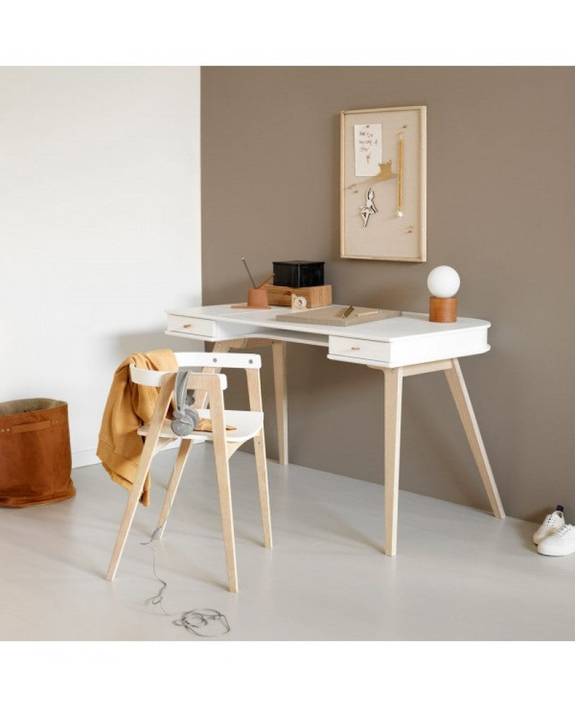 wood desk