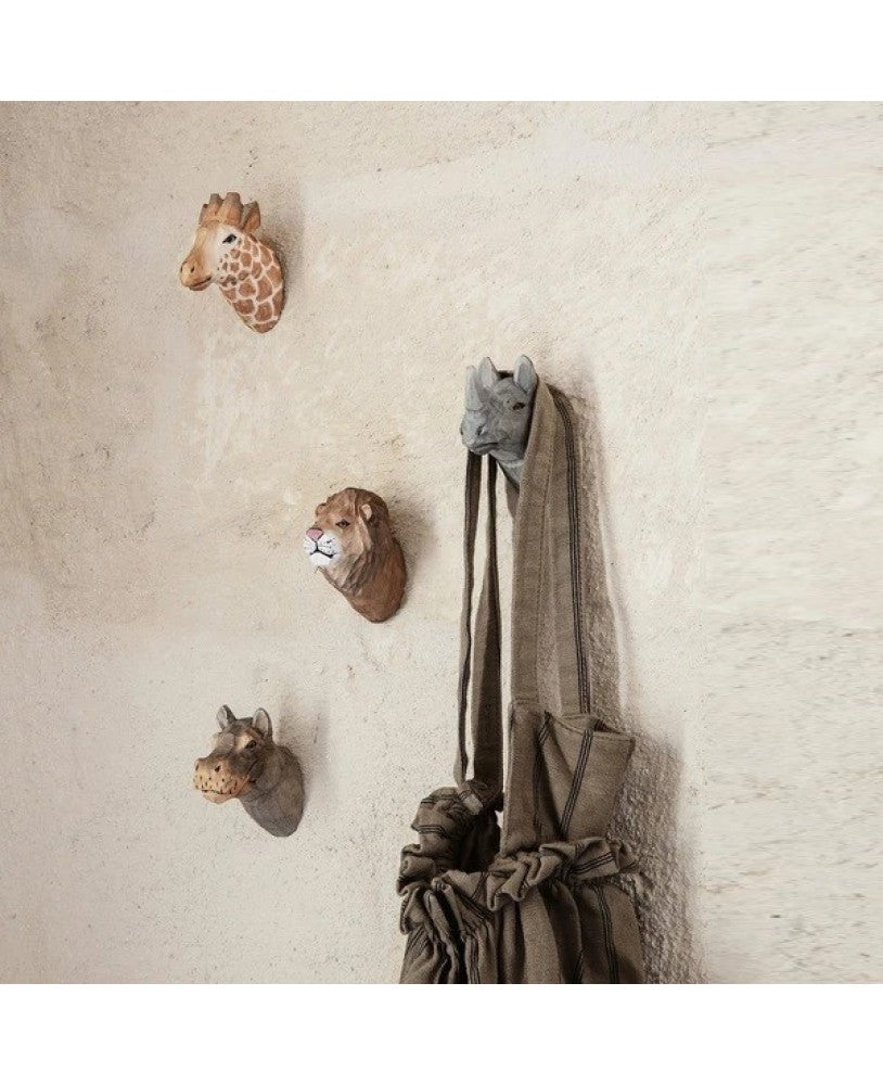 Lion Hanger, Hand Carved