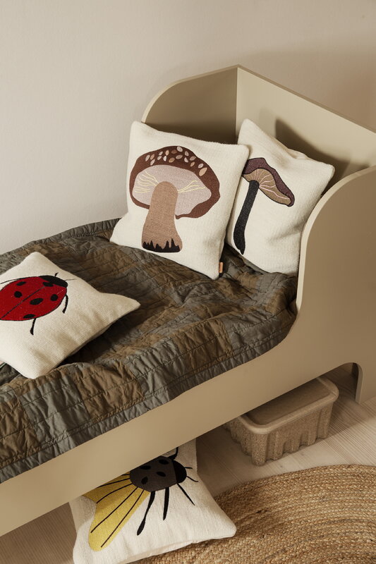 Forest Embroidered Cushion, Mariposa