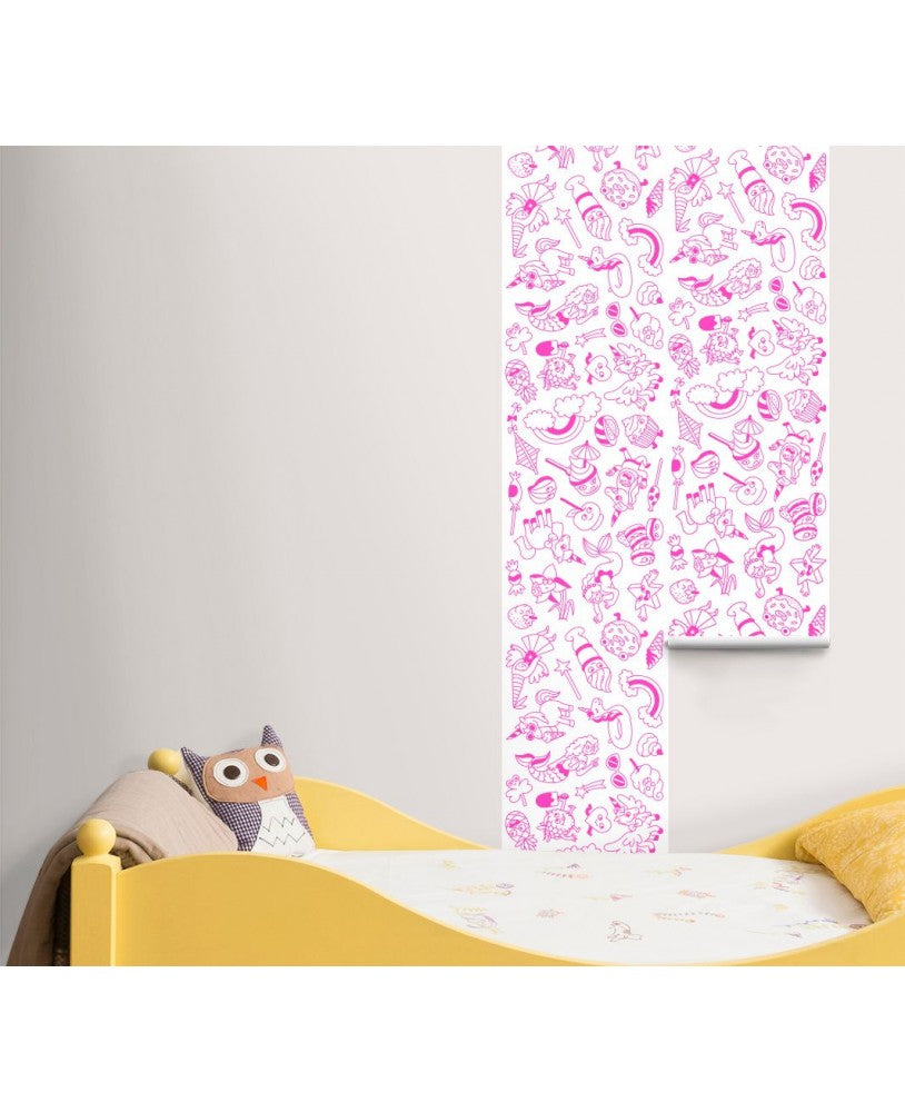 Adhesive Roll for Coloring