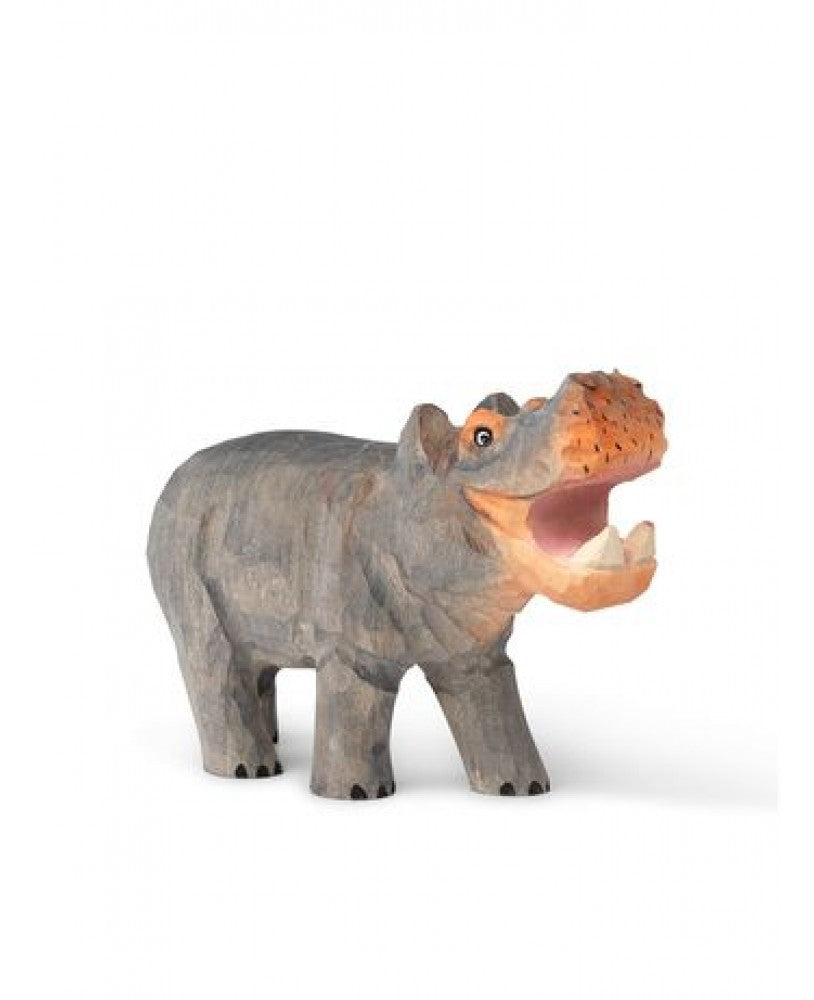 Hand Carved Hippopotamus