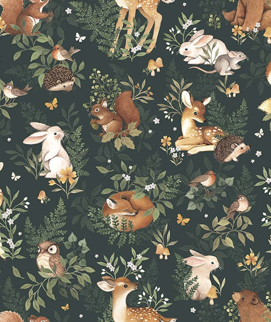 Papel de Parede Forest Animals