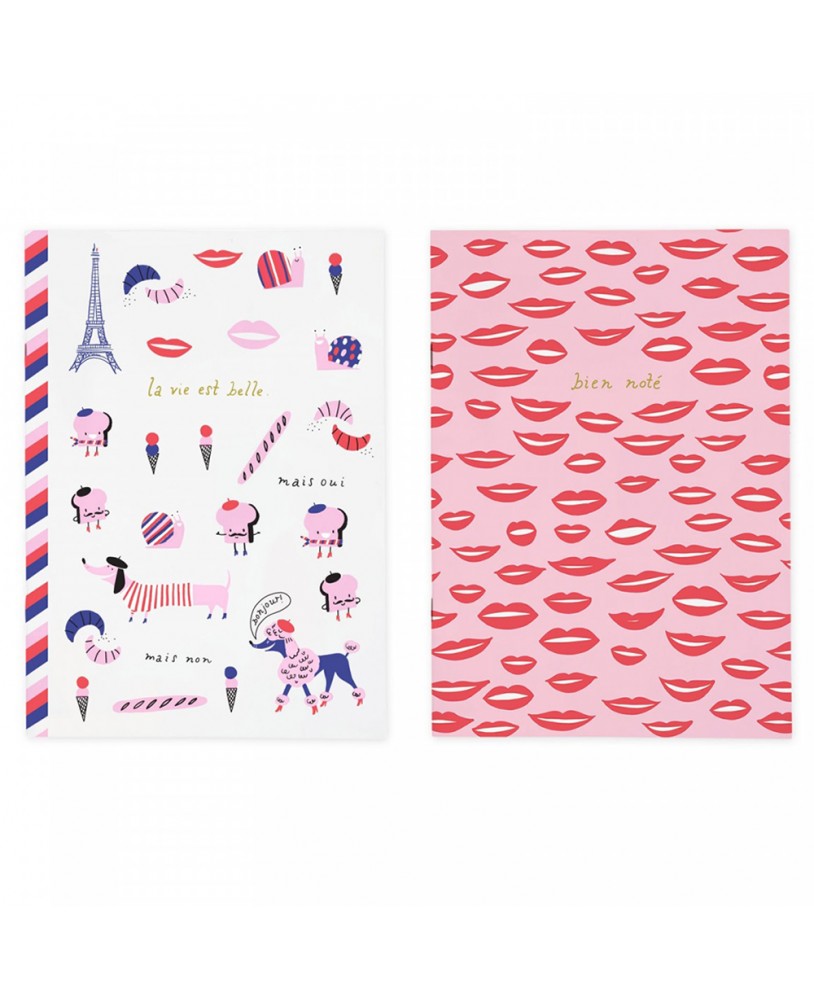 Caderno A5, La Vie Est Belle - Maria do Mar