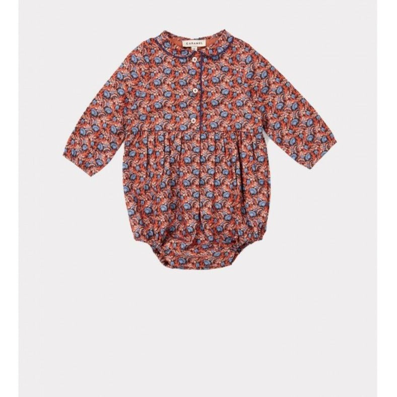 Thalia Long Sleeve Jumpsuit, Plume Poppy Liberty