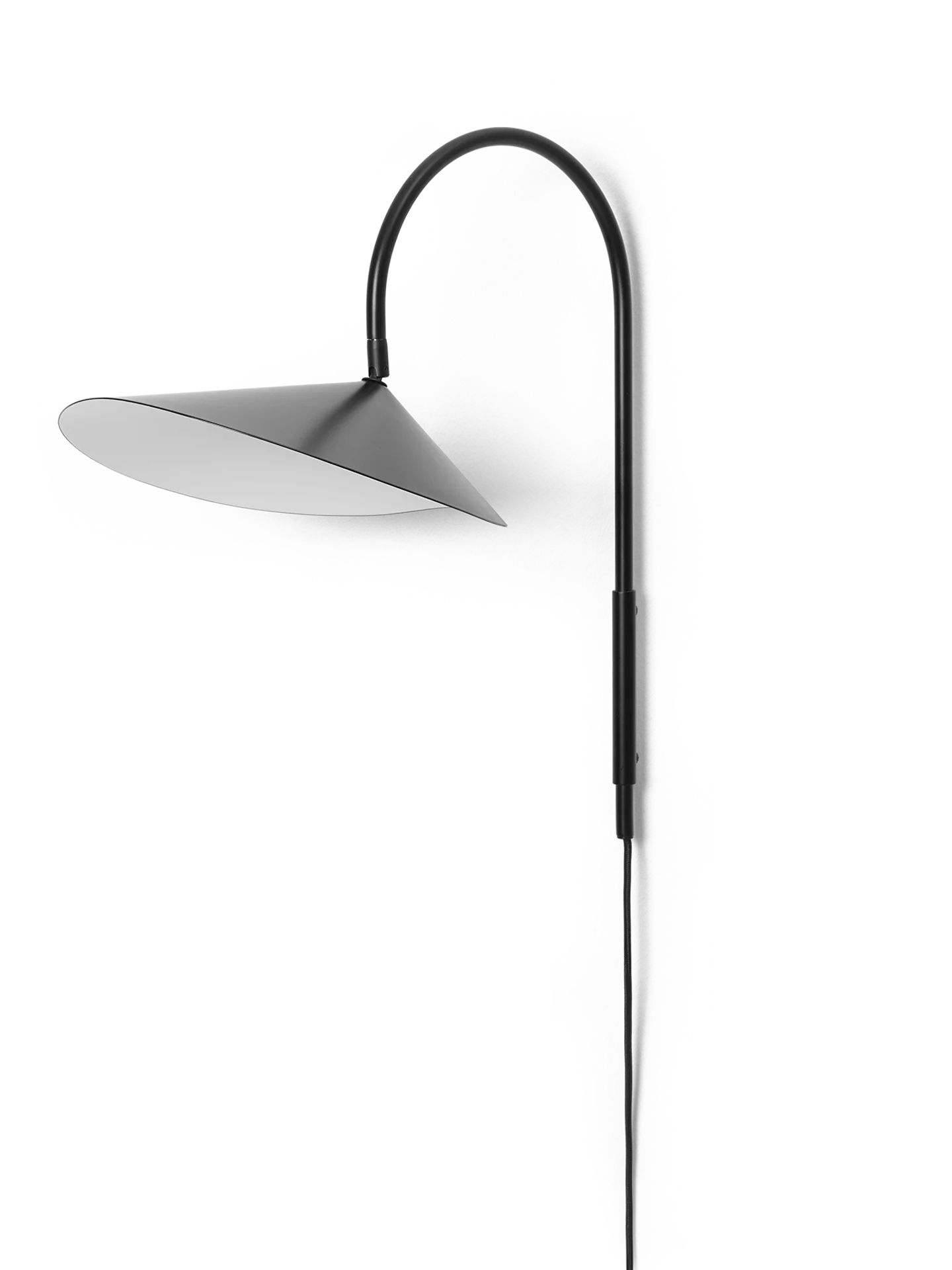 Arum Swivel Wall Lamp Black