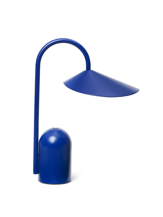 Arum Portable Lamp, Bright Blue