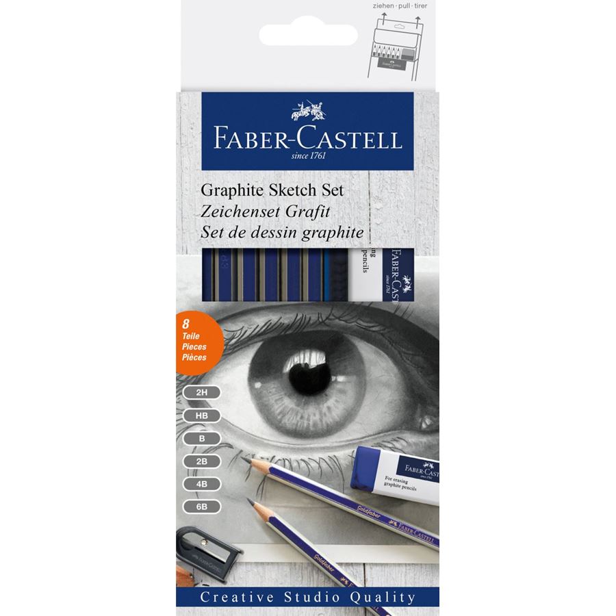 Graphite Sketch Set Golfaber, Faber-Castell