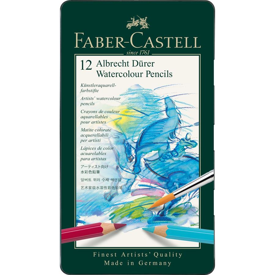 Estojo de Metal Lápis de Cor Albrecht Durer Faber Castell