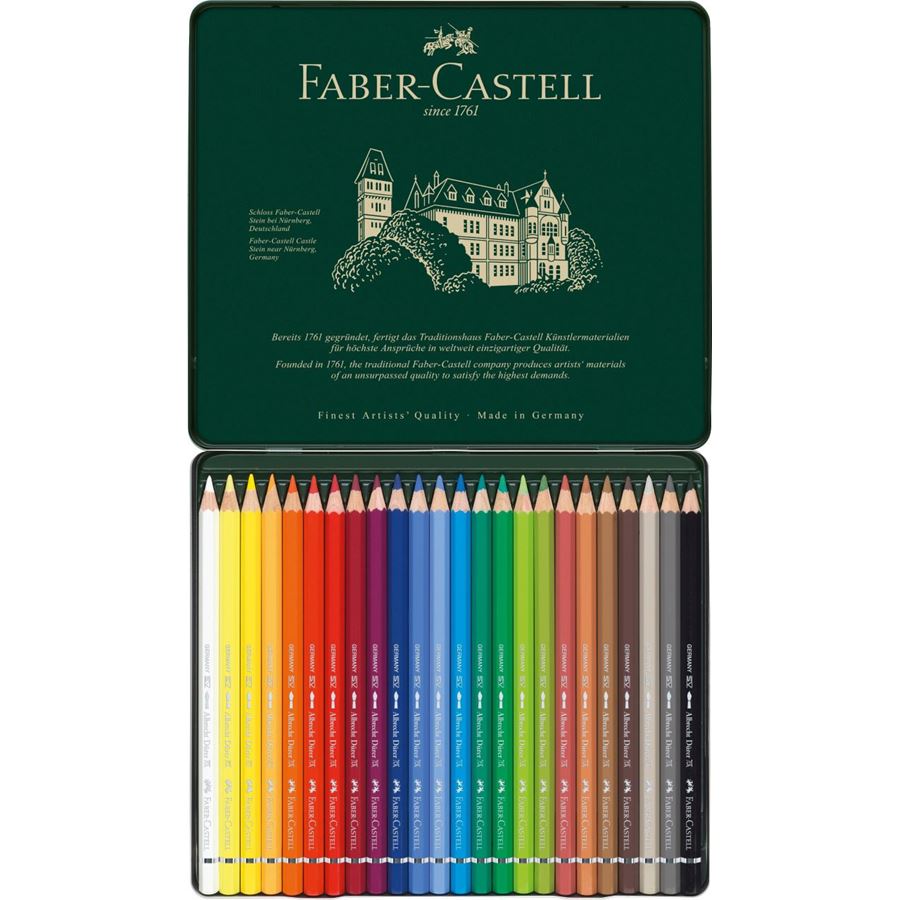 Estojo de Metal Lápis de Cor Albrecht Durer Faber Castell