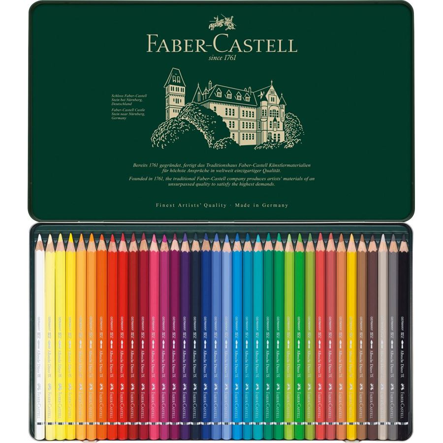 Estojo de Metal Lápis de Cor Albrecht Durer Faber Castell