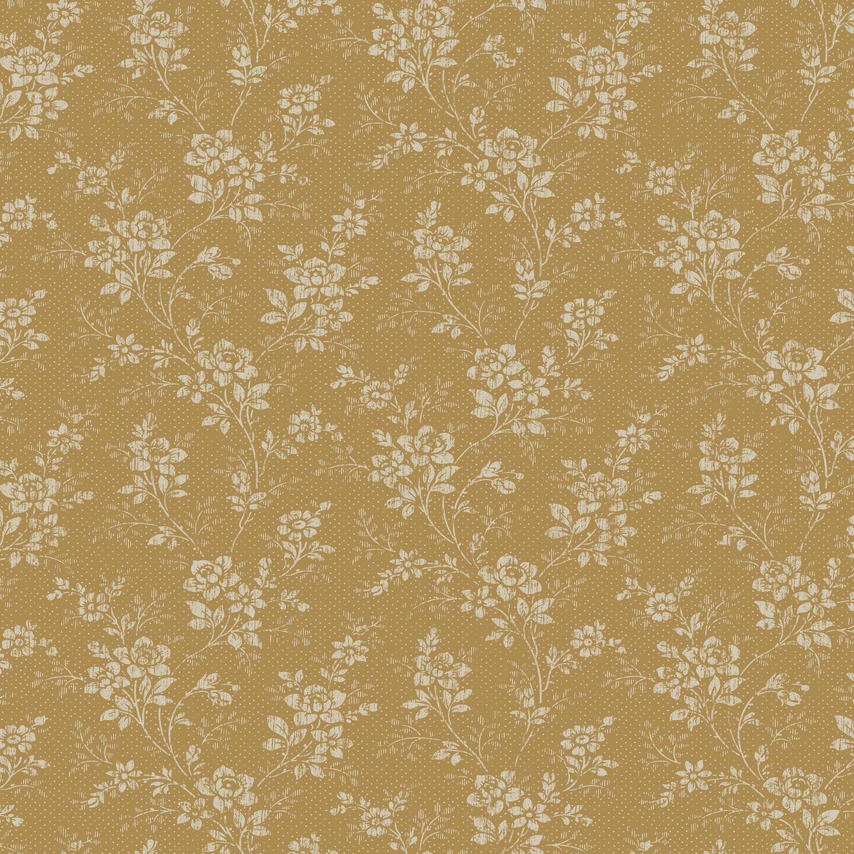 Papel de Parede Hip Rose, Amarelo