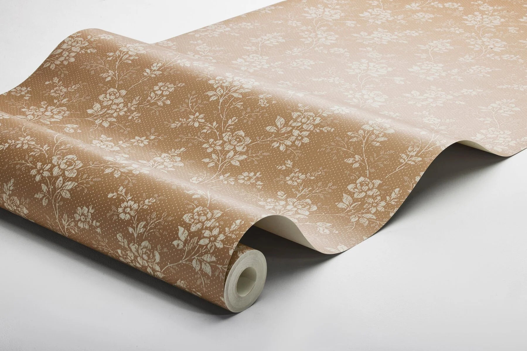 Papel de Parede Hip Rose, Terracota