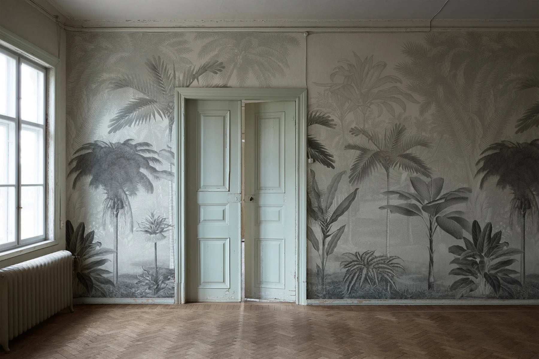 Mural Custom fit, Vintage Palms