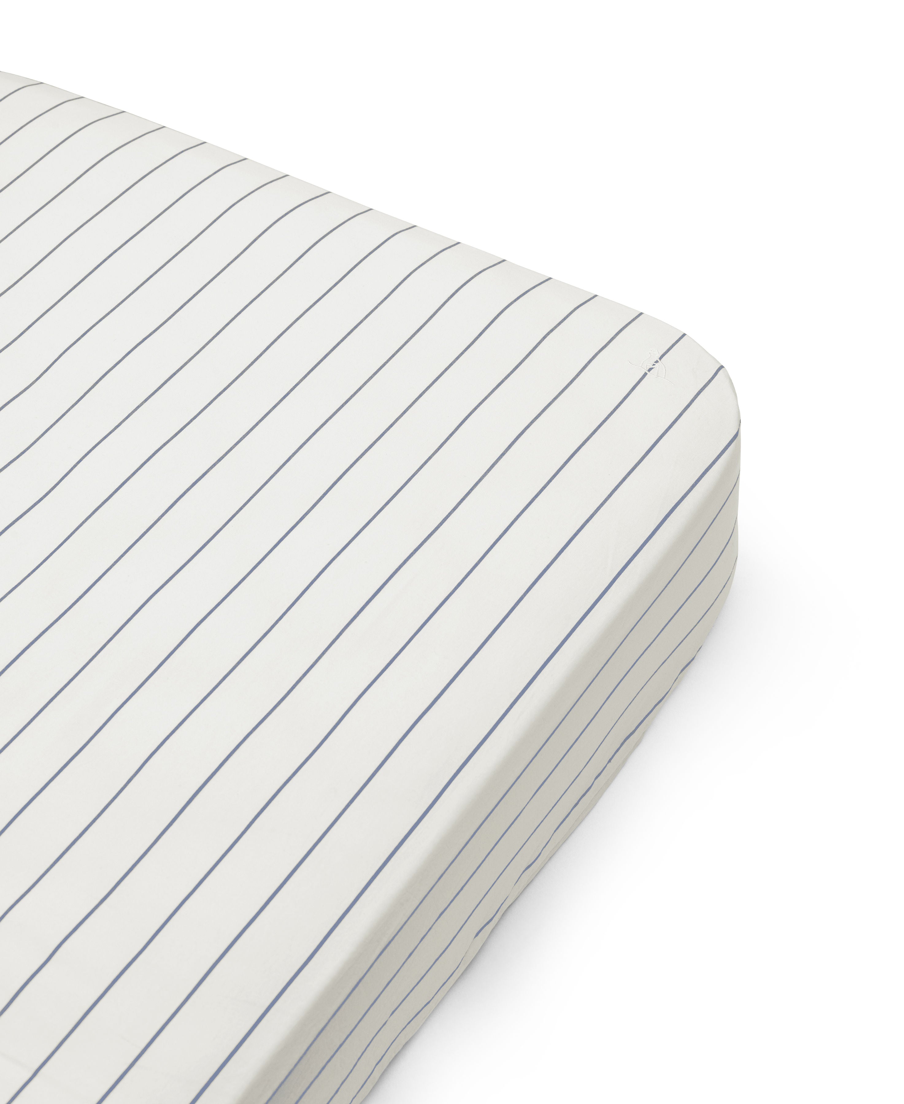 Fitted sheet with elastic, Sail Stripes