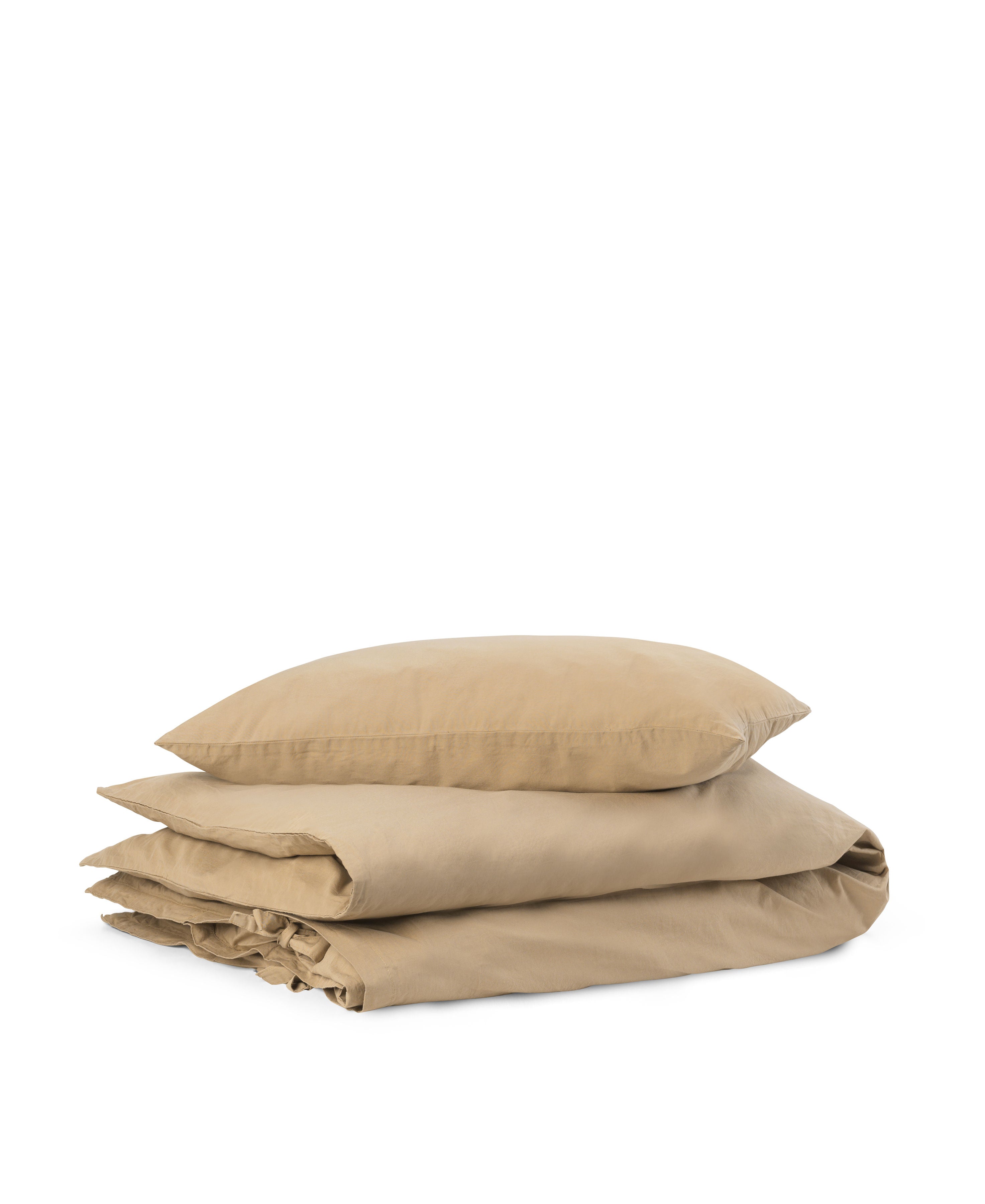 Duvet cover and pillowcase, Sandy feet