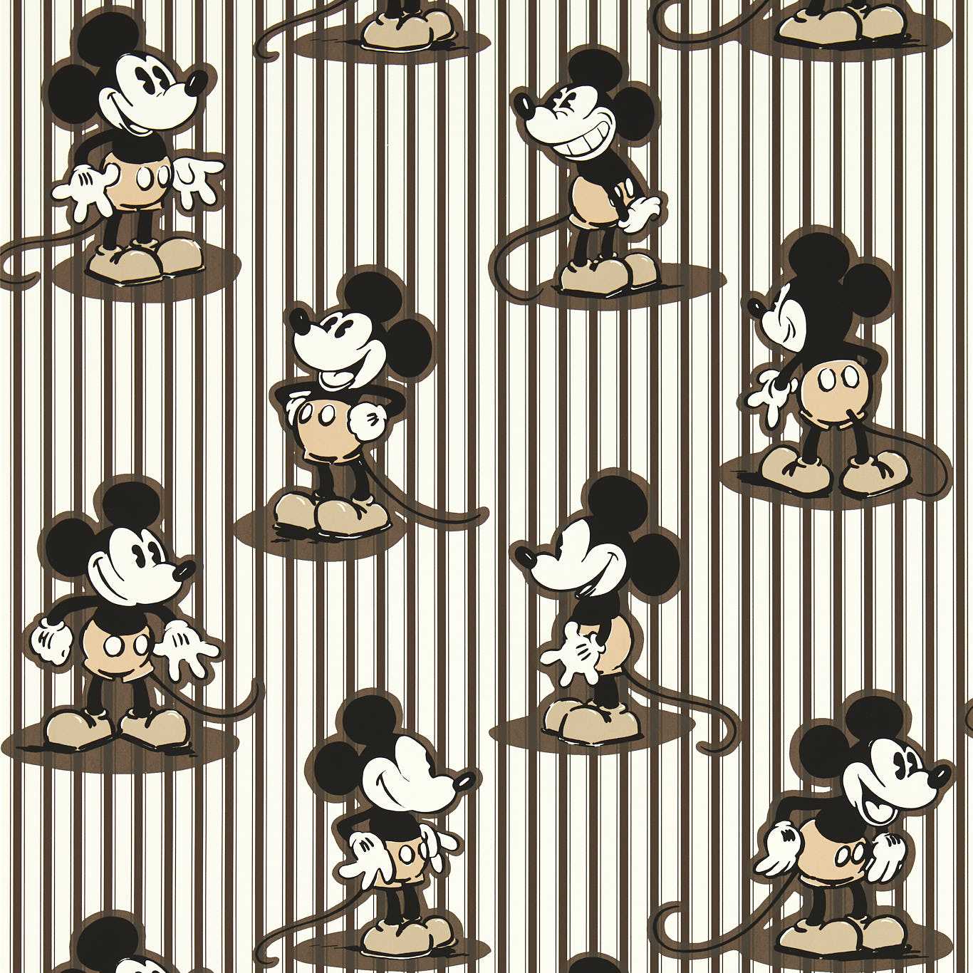 Wallpaper, Mickey Stripe
