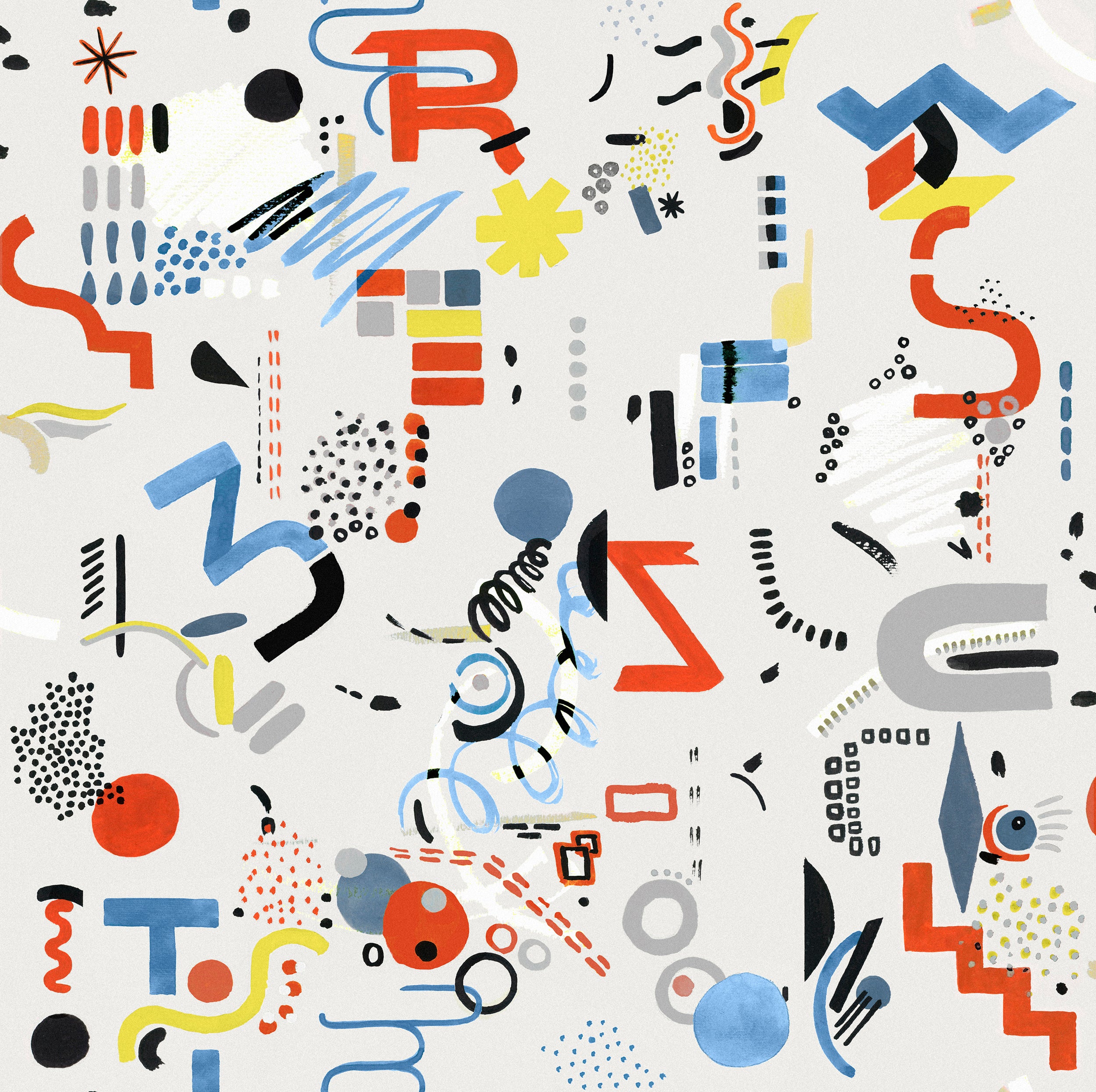 Papel de Parede, Funny Shapes