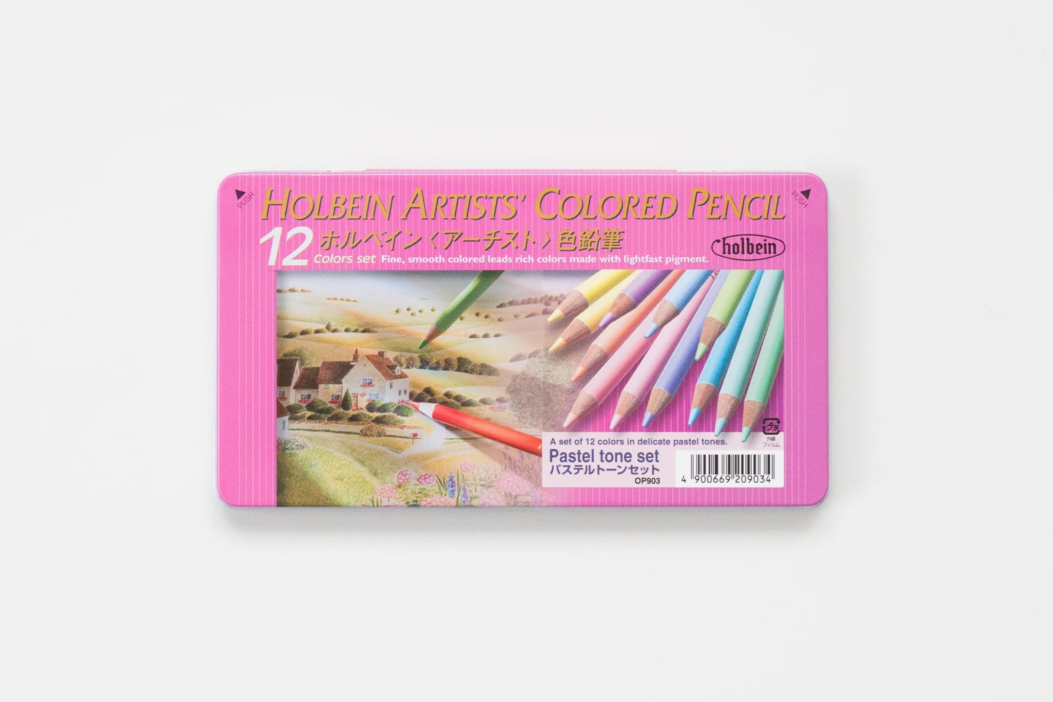 Holbein Pastel Colored Pencil Box
