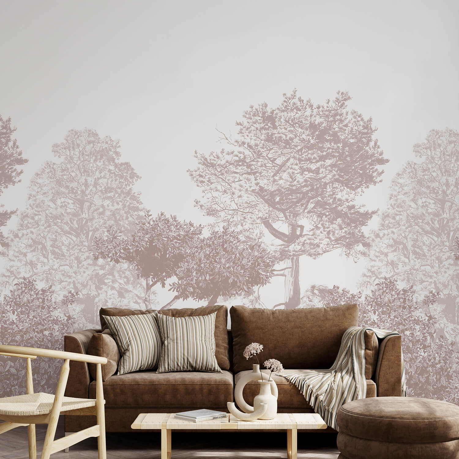 Mural Wallpaper, Hua Trees
