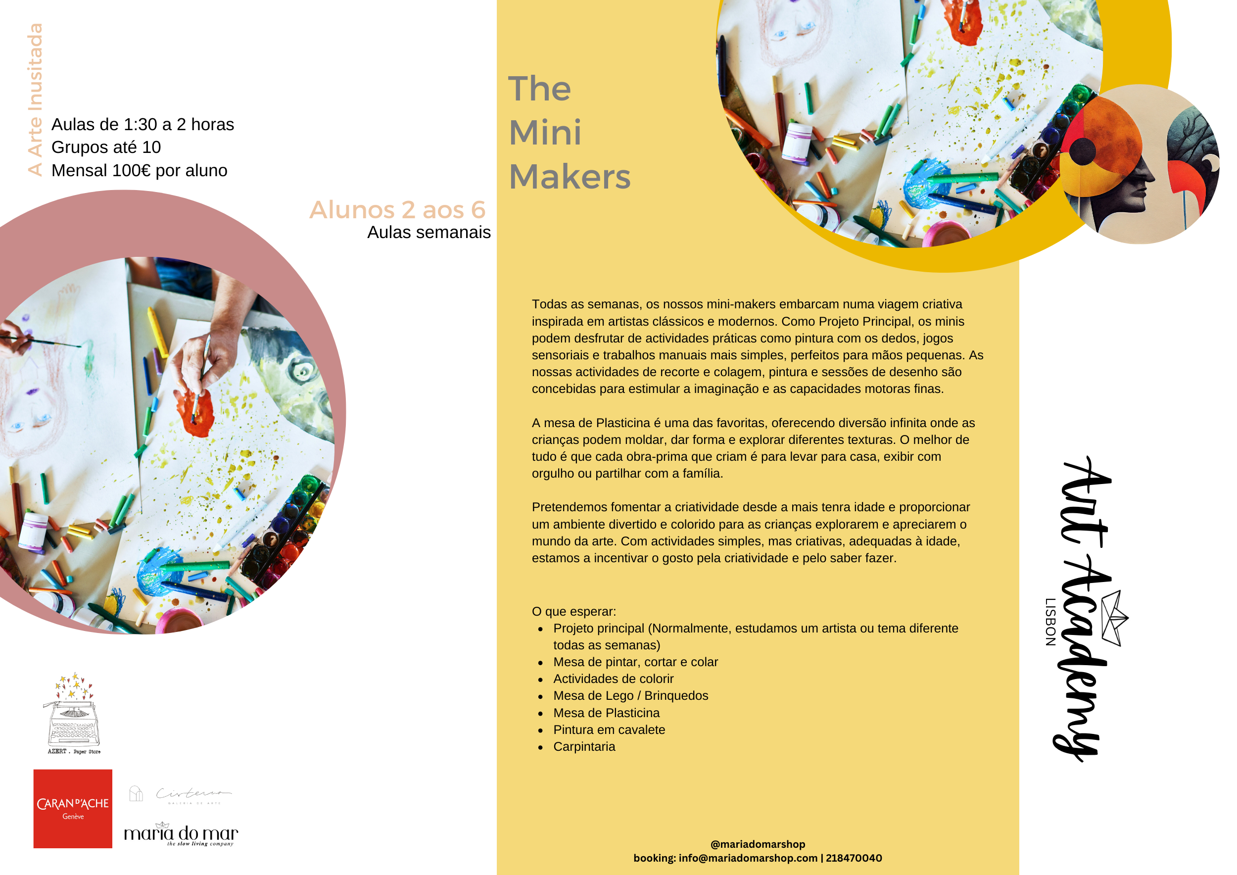 Art Academy - Mini-Makers, Monthly