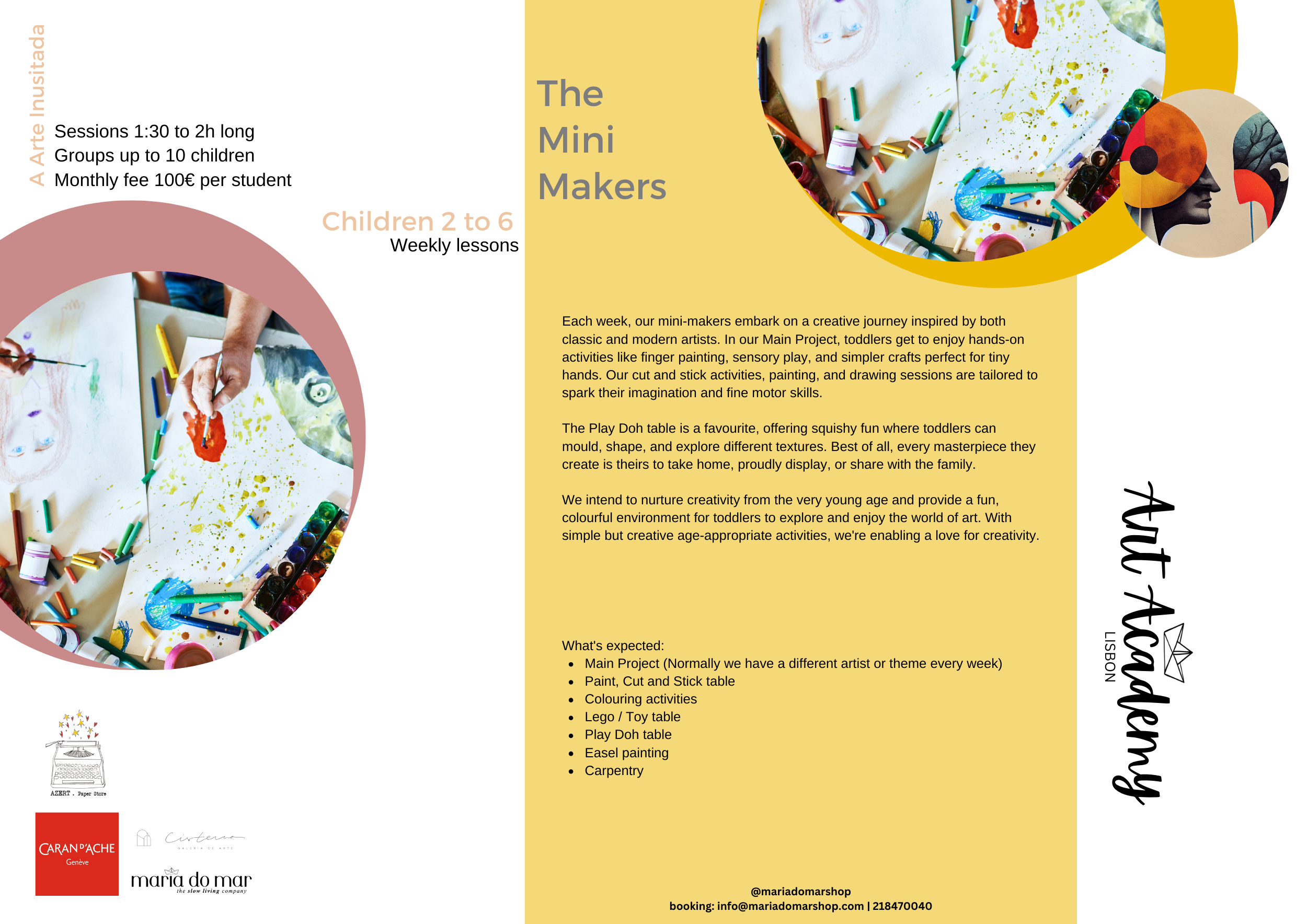 Art Academy - Mini-Makers, Monthly
