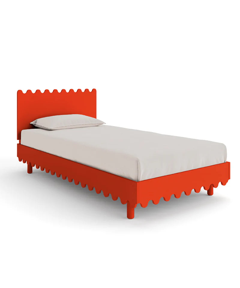 Cama Single Moss, Red