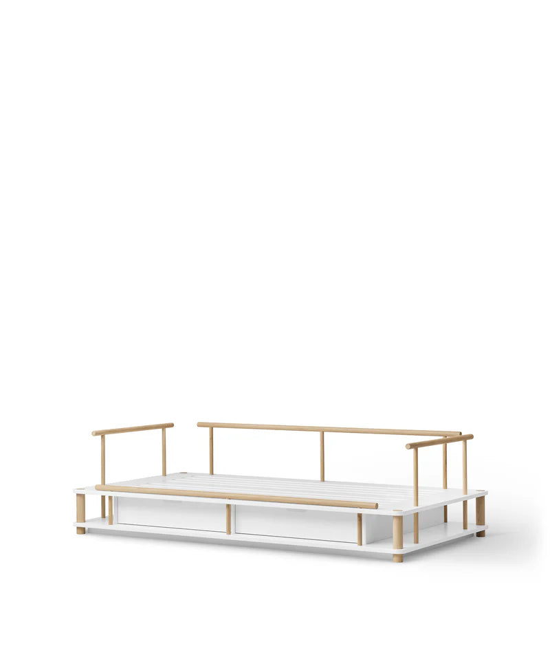 Bunk Bed Wood, White and Wood