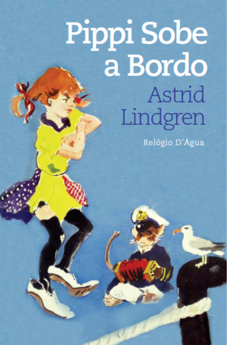 Pippi das Meias Altas Sobe a Bordo, Astrid Lindgren