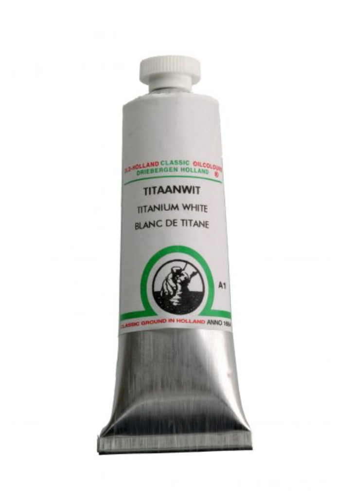 Tinta de Óleo Titanium White 01, Old Holland