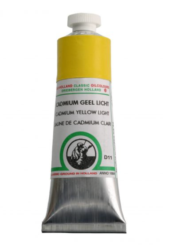 Tinta de Óleo Cadmium Yellow Light, serie D, n 011 Old Holland