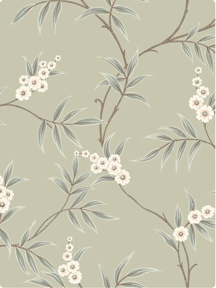 Papel de Parede, Floral Tree