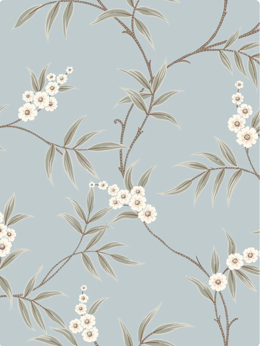 Papel de Parede, Floral Tree