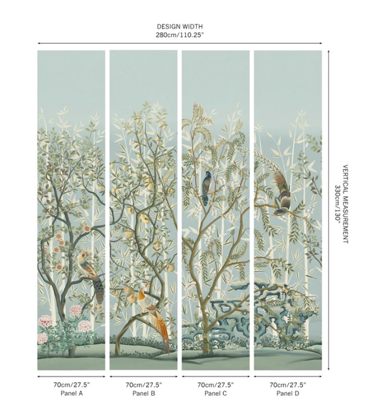 Papel de Parede, La Voliere